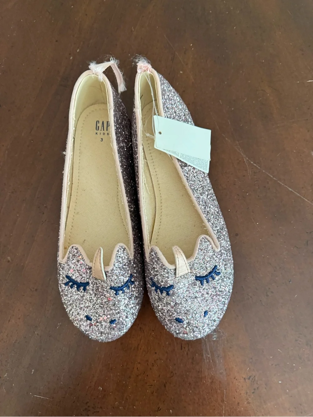 Gap glitter flats